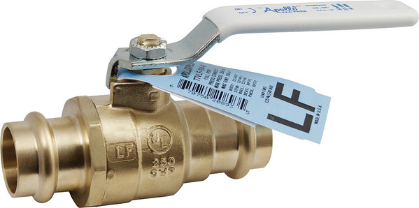 2" LEAD FREE BALL VALVE PRESS FIT X PRESS FIT