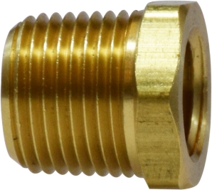 3/4" X 1/2" BRASS HEX BUSH