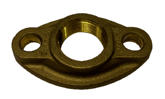 2" BRONZE METER FLANGE X FIP ***LEAD FREE***