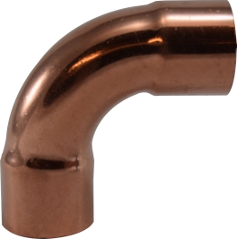 2" C X C SR 90 ELL LONG RADIUS COPPER FITTING