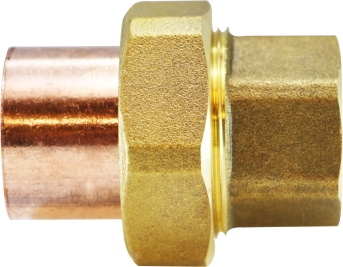 1" C X C UNION COPPER FITTING