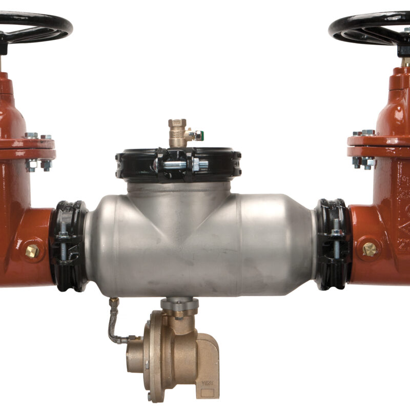 WILKINS 10" 375AST STAINLESS STEEL BACKFLOW ASSEMBLY