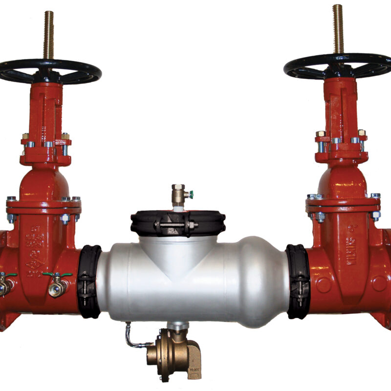 WILKINS 10" 375AST-OSY STAINLESS STEEL BACKFLOW ASSEMBLY