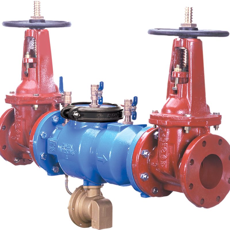 WILKINS 4" 375-OSY RP BACKFLOW ASSEMBLY