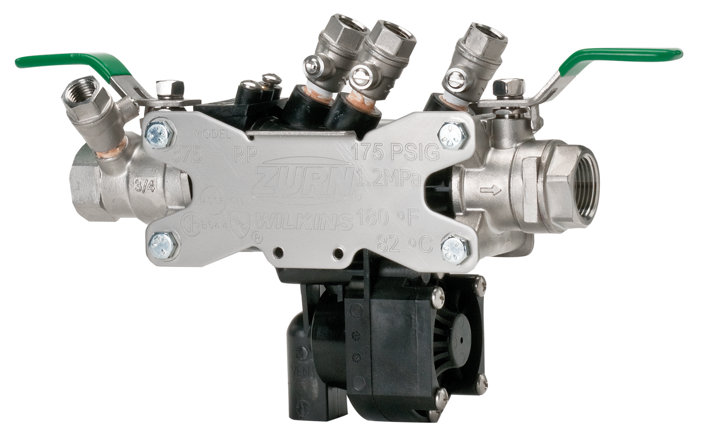 WILKINS 1" 375ST STAINLESS STEEL RP BACKFLOW ASSEMBLY (LEAD FREE)