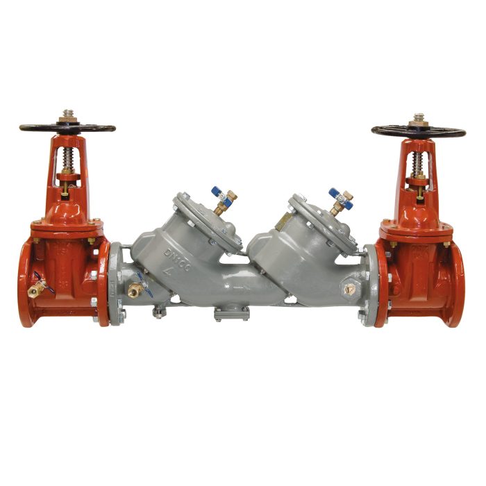 FEBCO 10" LF850 DC BACKFLOW ASSEMBLY W/ OS&Y GATE VALVES (LEAD FREE)