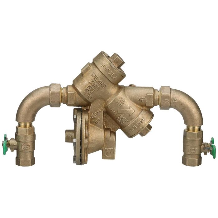 WILKINS 3/4" 975XL2SE RP BACKFLOW ASSEMBLY (LEAD FREE)