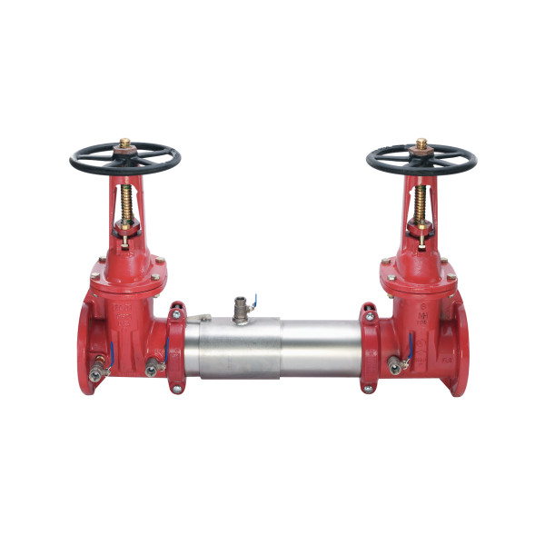 AMES 6" C200 DC BACKFLOW ASSEMBLY WITH OS&Y GATE VALVES