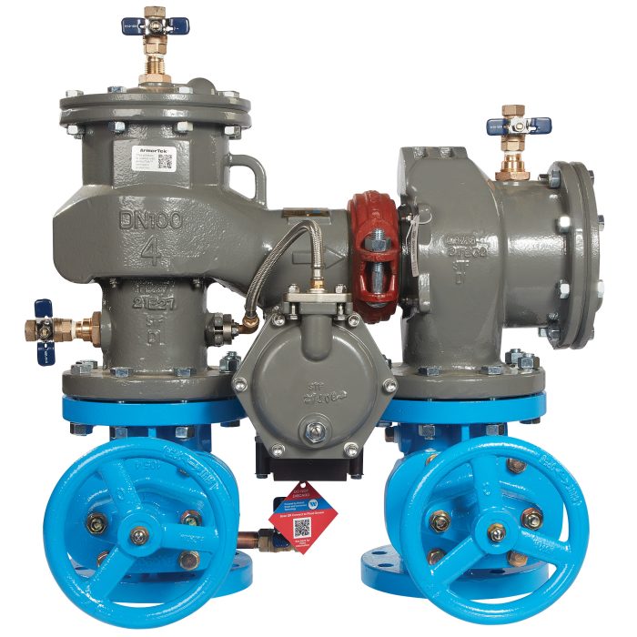 FEBCO 3" LF880V-FS N-PATTERN RP BACKFLOW ASSEMBLY WITH NRS GATE VALVES, FLOOD SENSOR (LEAD FREE)