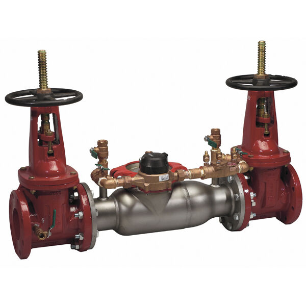 AMES 2 1/2" 3000SS DCDA BACKFLOW PREVENTION ASSEMBLY WITH OS&Y GATE VALVES AND CF METER