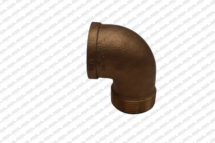 BRF 112ST90 - 1 1/2" STD LEAD FREE BRASS STREET 90 ELL