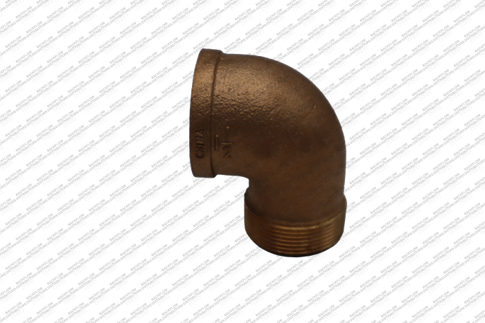 1 1/4" STD BRASS STREET 90 ELL