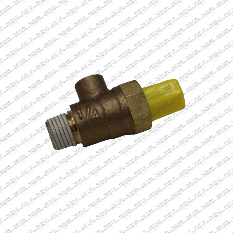 APOLLO TEST COCK  1/4" MIP X 1/4" MALE FLARE SOLD AS EACH ONLY
