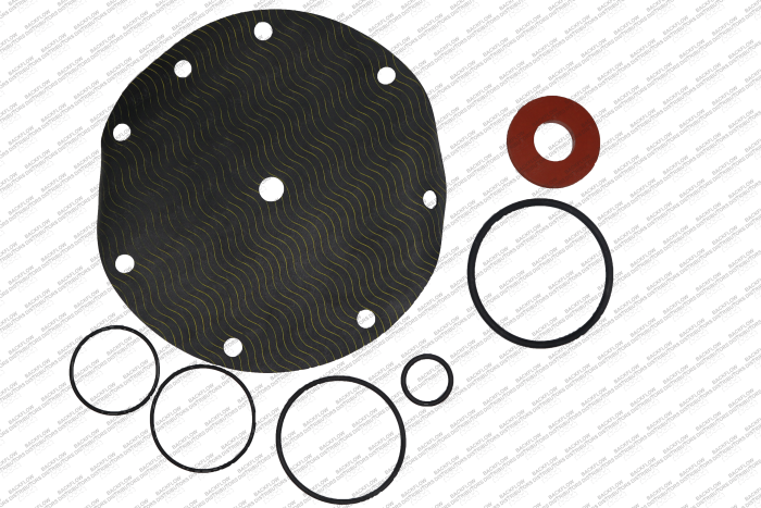 APOLLO / CONBRACO 40-00E-06 - RELIEF VALVE RUBBER REPAIR KIT FOR 8" 40-200 RP SERIES ASSEMBLIES