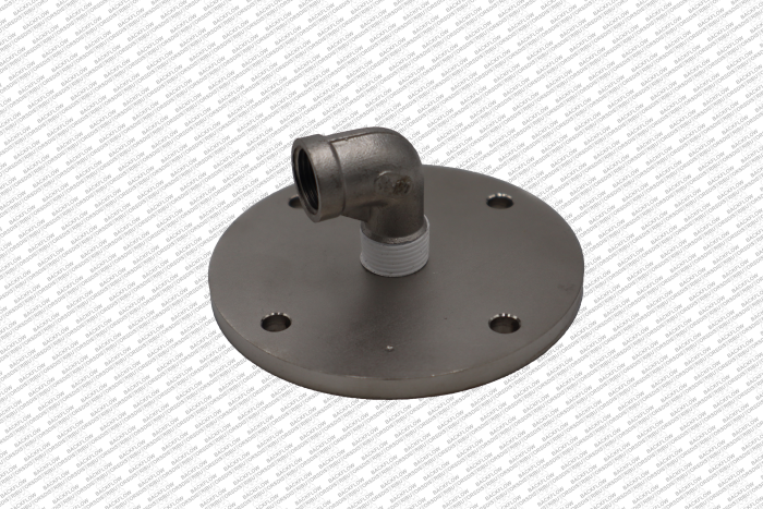 AMES 7013339 (6-5221) RELIEF VALVE BOTTOM FLANGE WITH 3/8" STREET 90 ELL  2 1/2" - 10" - 4000SS