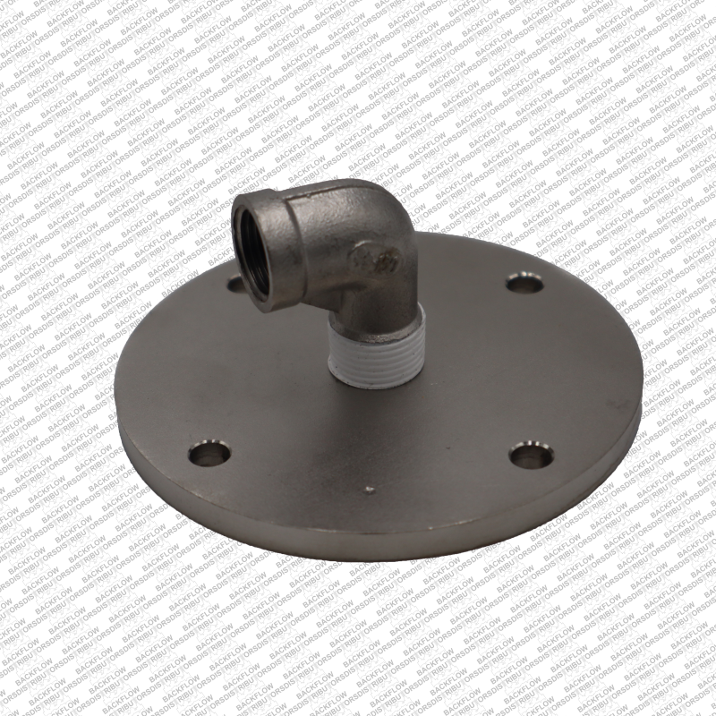 AMES 7013339 (6-5221) RELIEF VALVE BOTTOM FLANGE WITH 3/8" STREET 90 ELL  2 1/2" - 10" - 4000SS