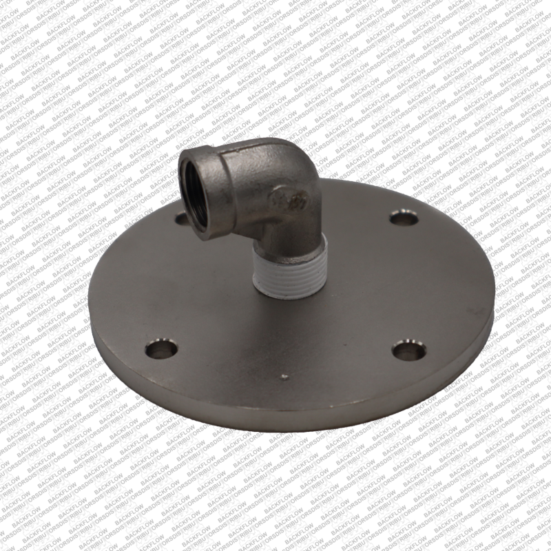 AMES 7013339 (6-5221) RELIEF VALVE BOTTOM FLANGE WITH 3/8" STREET 90 ELL  2 1/2" - 10" - 4000SS