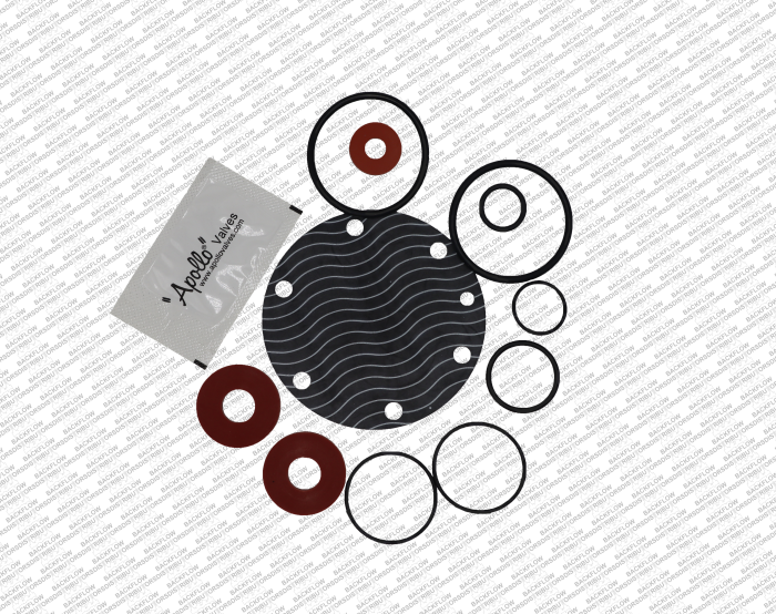 C 40004A4 - CONBRACO RUBBER REPAIR KIT FOR #1 AND #2 CHECKS AND RELIEF VALVE ..3/4" - 1" RPZ ASSEMBLIES