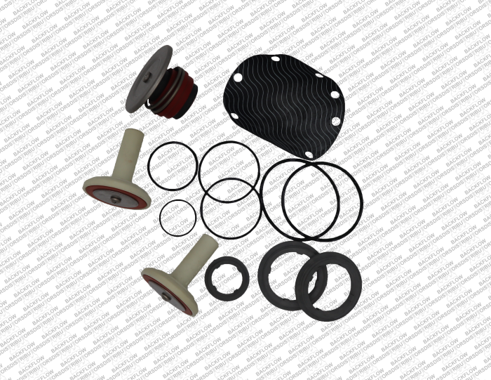 APOLLO / CONBRACO 40-007-A1 - MAJOR REPAIR KIT FOR #1 & #2 CHECKS (LESS SPRINGS), RELIEF VALVE COMPLETE W/SPRING FOR 1 1/4" - 2" 40-200 SERIES RP ASSEMBLIES