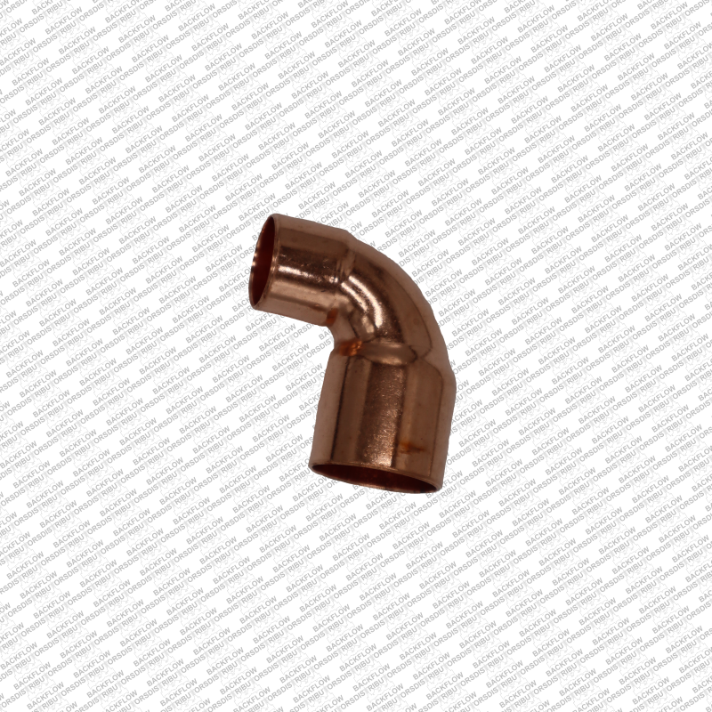 CF 3412CC90 - 3/4" X 1/2" C X C 90 ELL COPPER FITTING