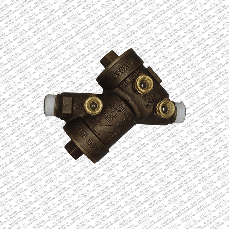 WL 950XLD34 - WILKINS 950XLD 3/4" DC BYPASS BACKFLOW PREVENTION ASSEMBLY LESS BALL VALVES *CONTAINS LEAD*