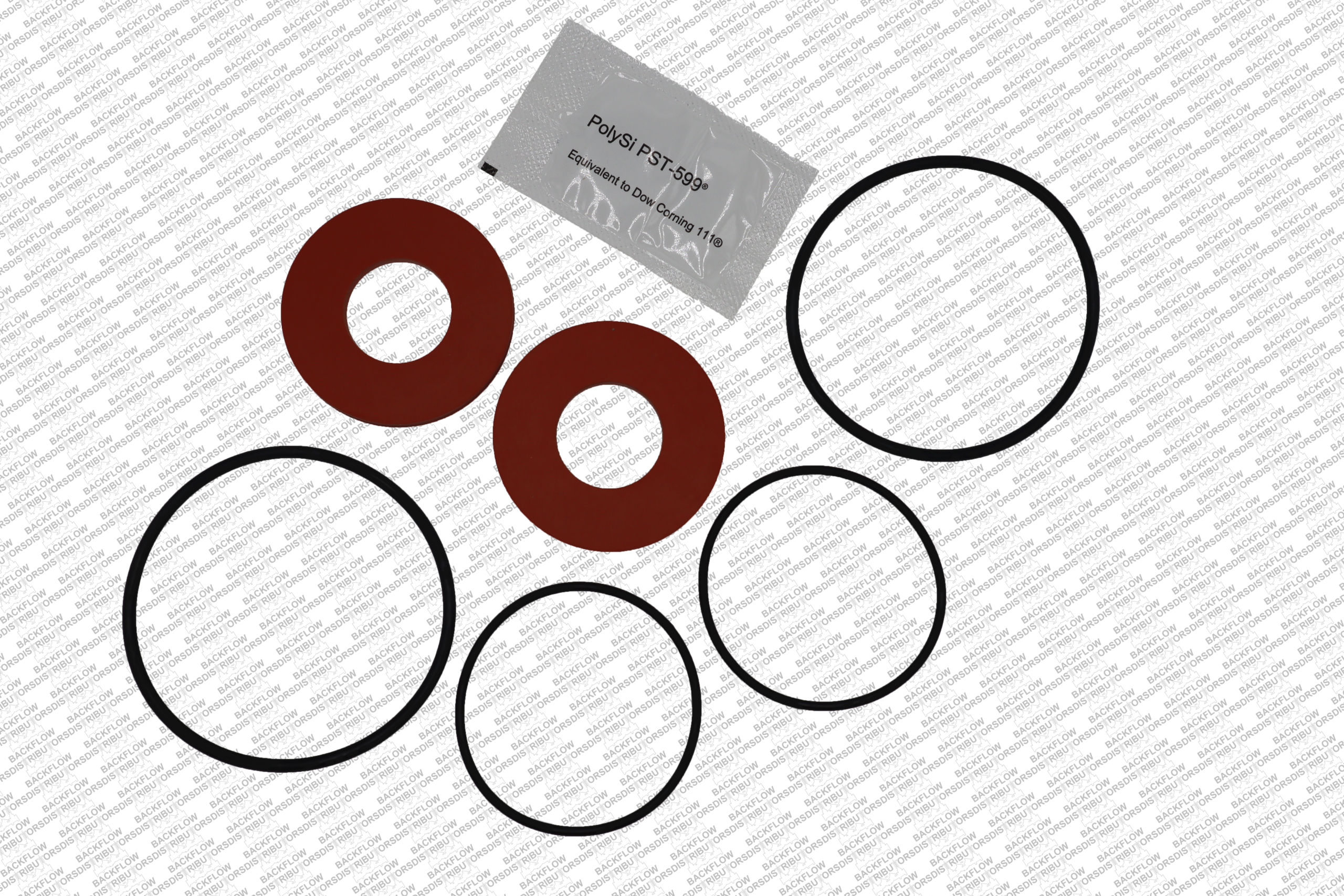 APOLLO / CONBRACO 40-007-A6 - RUBBER REPAIR KIT ONLY - #1 & #2 CHECKS FOR 1 1/4" - 2" 40-100 SERIES DC ASSEMBLIES AND 40-200 RP SERIES ASSEMBLIES