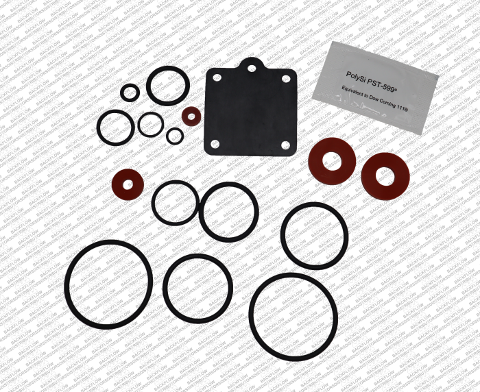 APOLLO / CONBRACO 4A-005-19 - TOTAL RUBBER KIT FOR 1" 4A-200 RP SERIES ASSEMBLIES