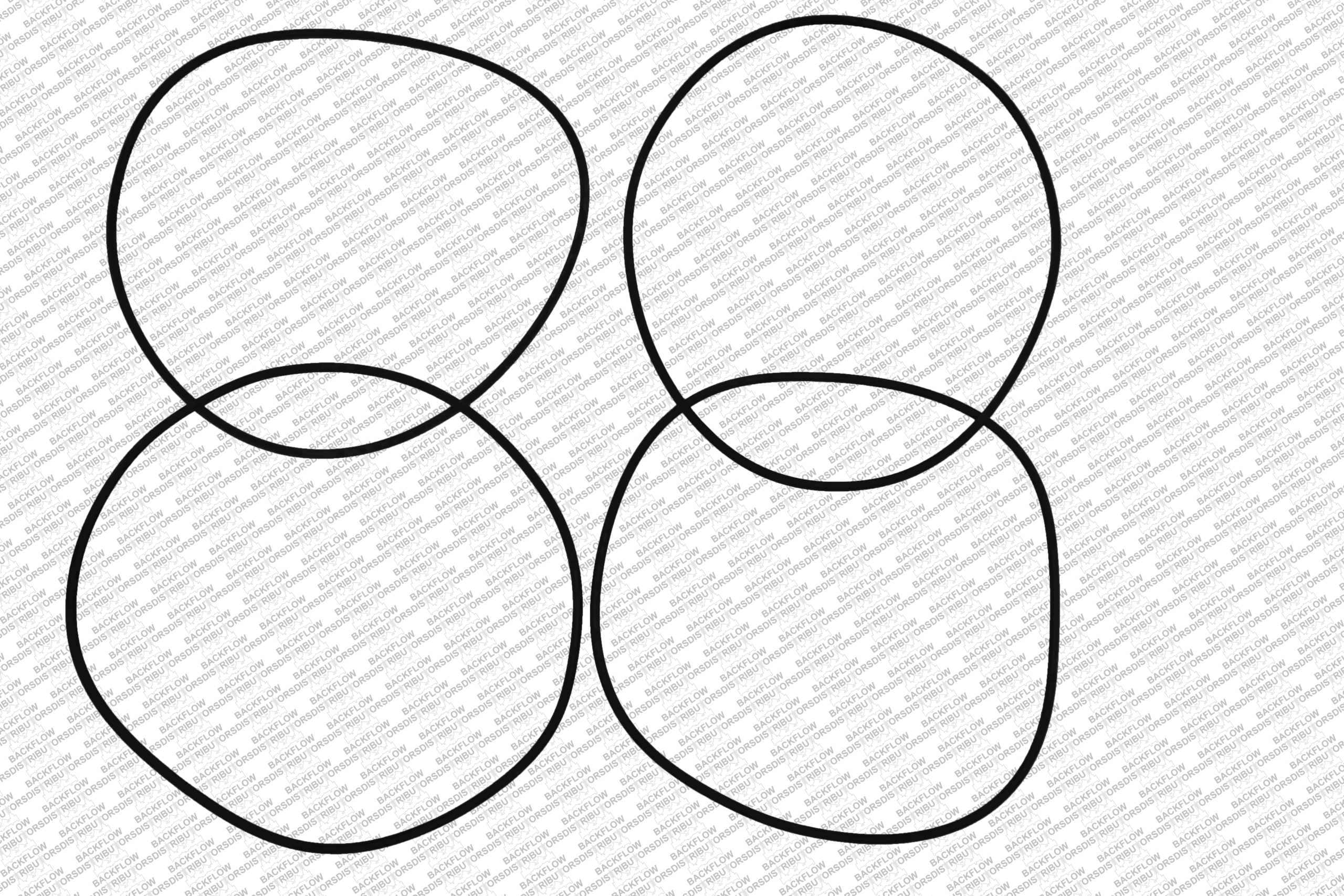 FEBCO 39626179 - #1 OR #2 CHECK COVER O-RING FOR 4" 860 / 880V ASSEMBLIES