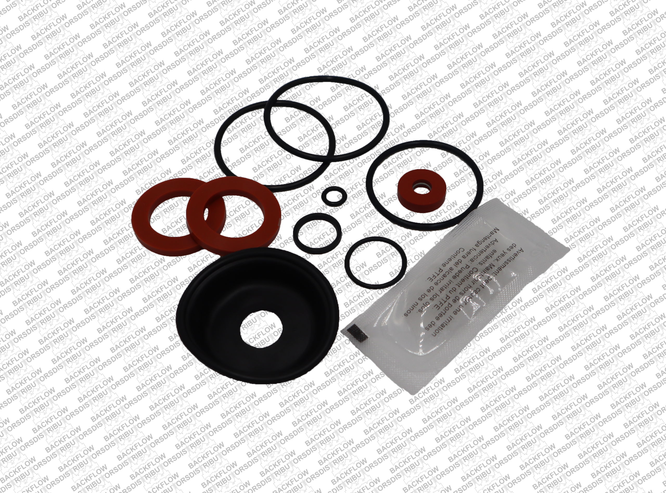 WL RK1975XL3R - WILKINS RUBBER KIT, 1" 975XL3 DIAPHRAGM, SEAL RINGS AND O-RINGS..(BOTH CHKS AND RV RUBBER KIT)