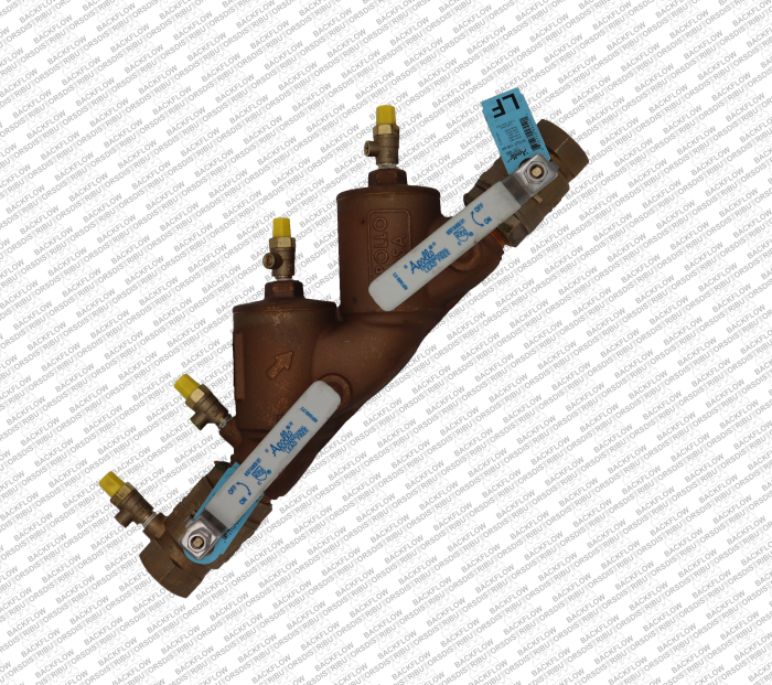 APOLLO 4ALF-106-A2F 1 1/4" LEAD FREE DC BACKFLOW ASSEMBLY