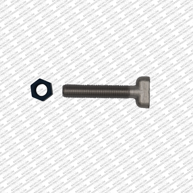5/8" X 3" T BOLT 304 STAINLESS STEEL WITH FLUOROKOTE NUT ***STAINLESS STEEL***