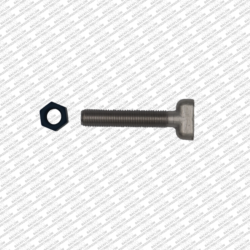 5/8" X 3" T BOLT 304 STAINLESS STEEL WITH FLUOROKOTE NUT ***STAINLESS STEEL***