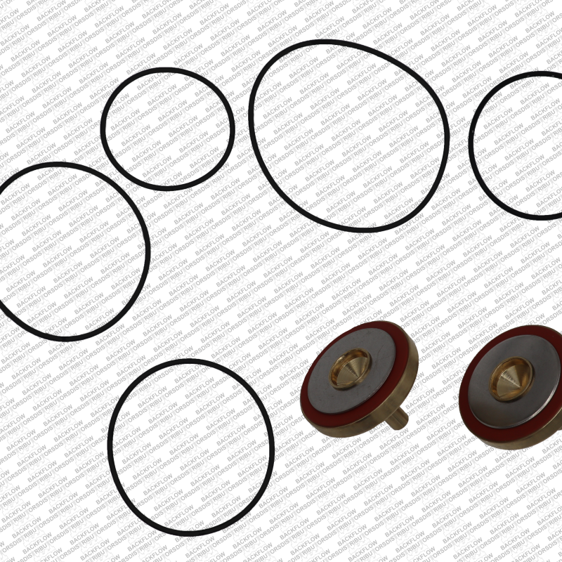 WATTS 0887041 - RT KIT - TOTAL RUBBER REPAIR KIT FOR 1 1/2" - 2" 007-QT DC ASSEMBLIES **CONTAINS LEAD**