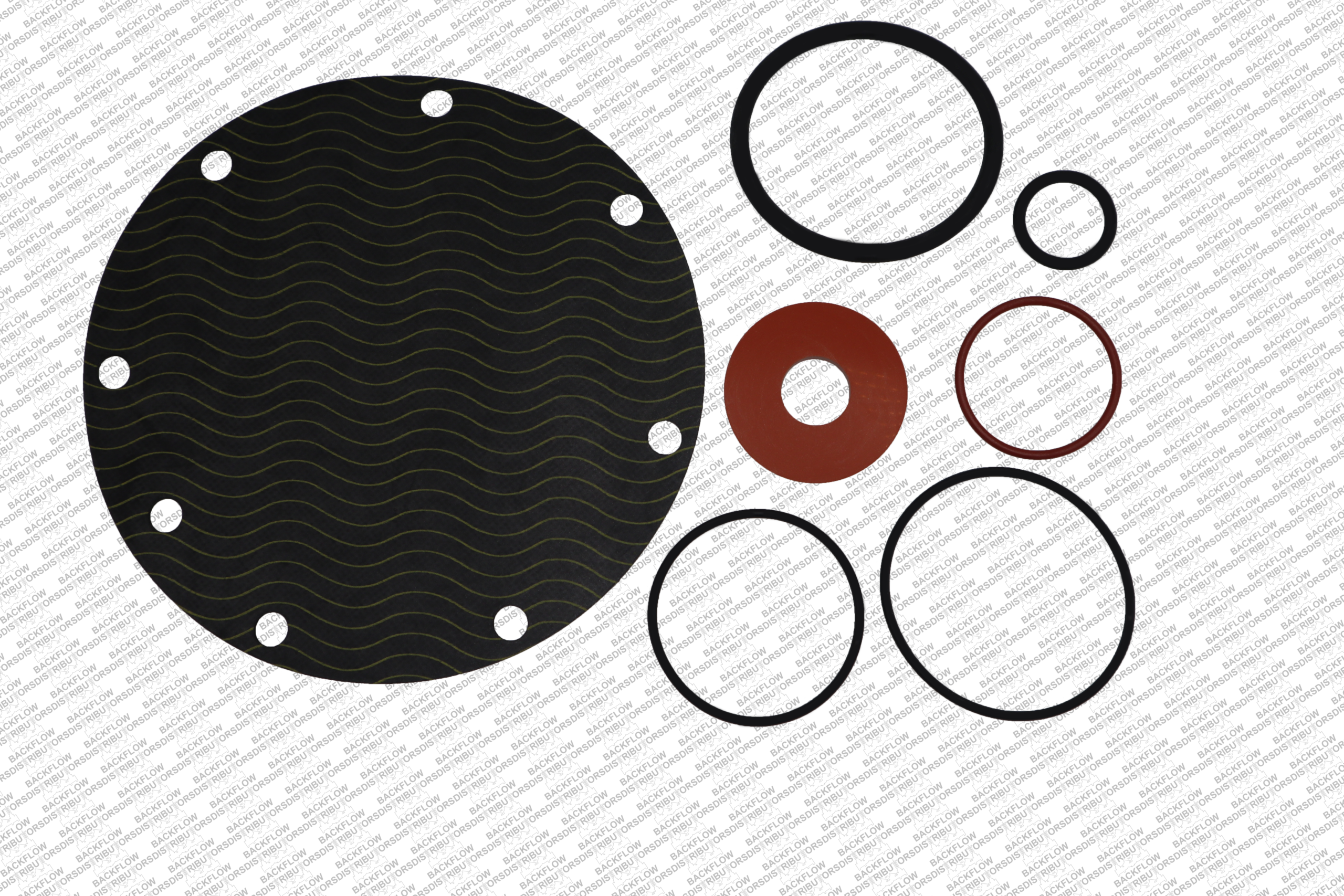 C 4000906 - CONBRACO 40 - 009 - 06 ..2 1/2" - 3" RPZ..RELIEF VALVE RUBBER REPAIR KIT
