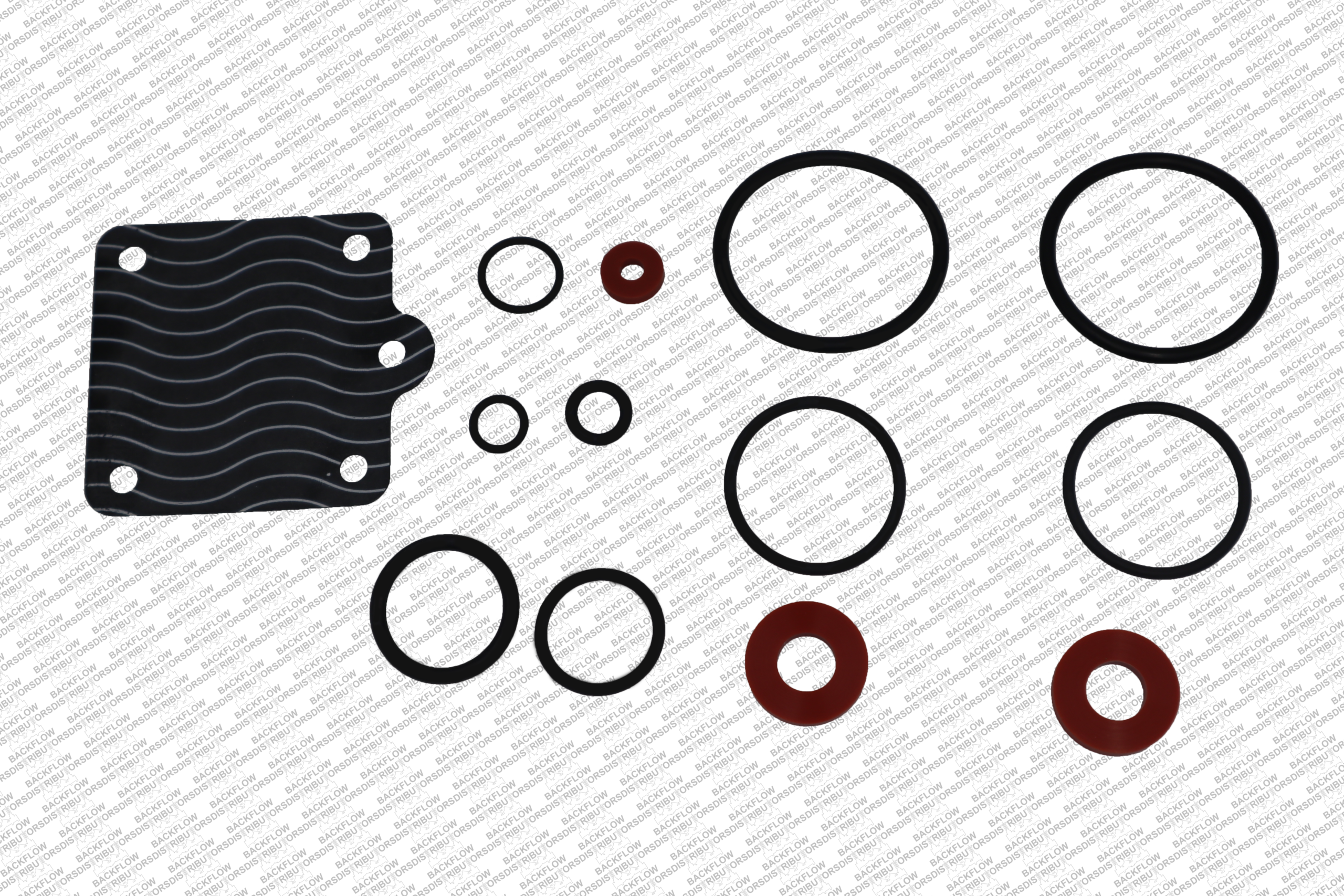 C 4A00409 - APOLLO 4A-004-09 3/4" RPLF4A  TOTAL RUBBER KIT