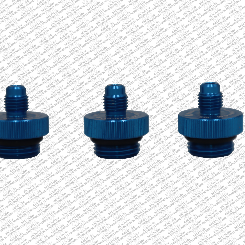 MA QT150A - QT 150A , 1/2" ANODIZED ALUM TEST FITTINGS