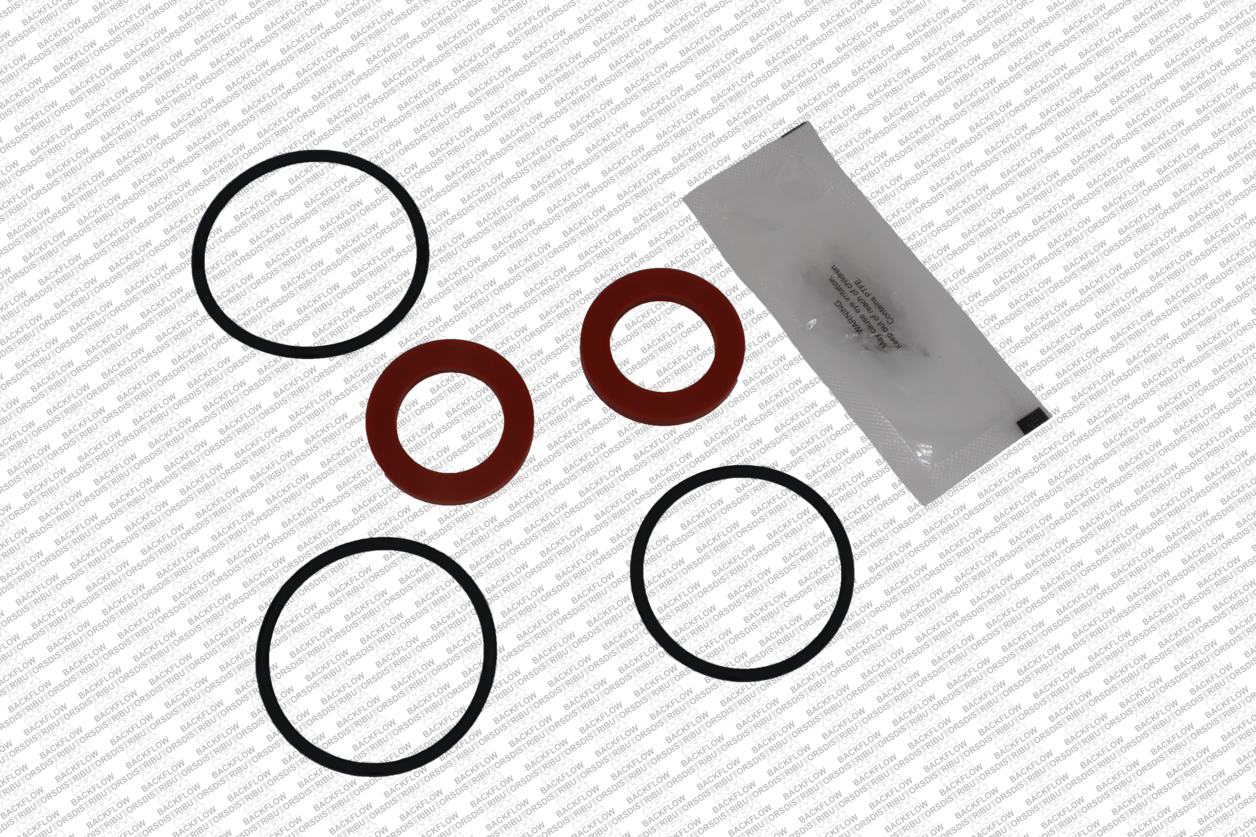 WL RK1950XL3R - WILKINS RUBBER REPAIR KIT, 1"950XL3, SEAL RINGS AND O-RINGS (RB FOR BOTH CHKS)